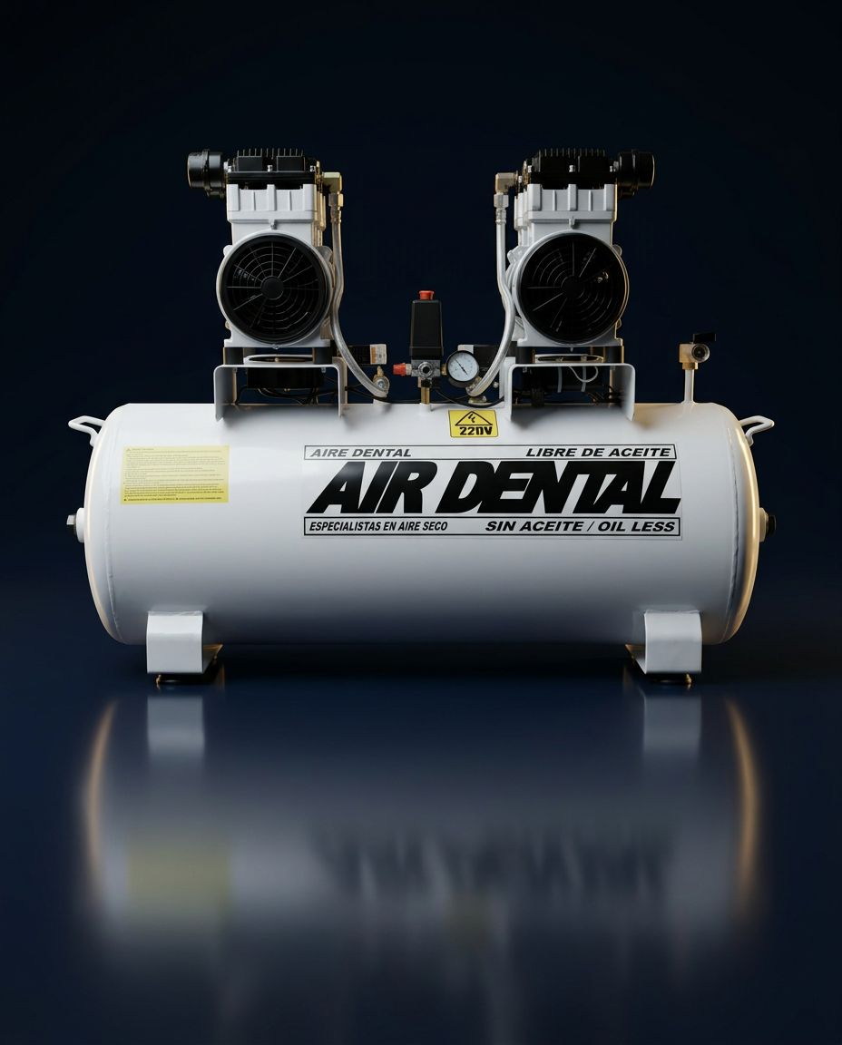 Compresor AIR DENTAL Doble Cabezal
